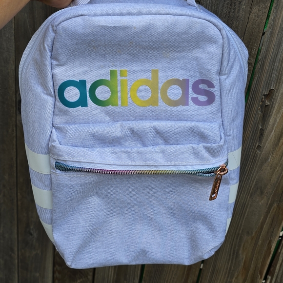 Adidas Kids' Multicolor Logo Insulated Lunch Bag - Picture 1 of 8